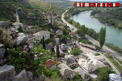 Vista de Pocitelj. Bosnia y Herzegovina