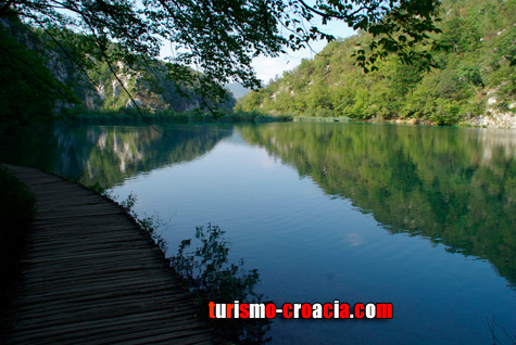 Uno de los lagos de Plitvice Parque Nacional de los Lagos Plitvice