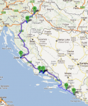 mapa-viaje-croacia-8-dias